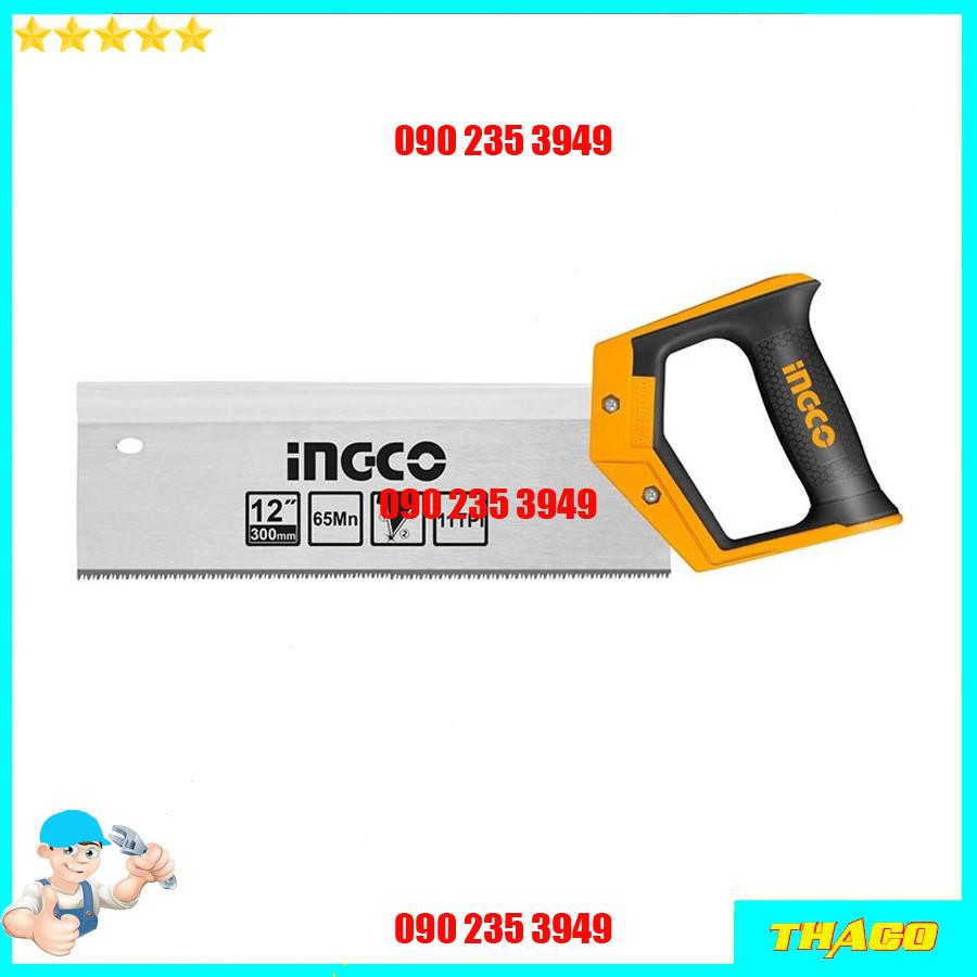Cưa cầm tay bản lớn kèm cữ cưa chuyên dụng nhiều góc chiều dài 300mm Total Ingco cứng chắc bền bỉ siêu bén 1234