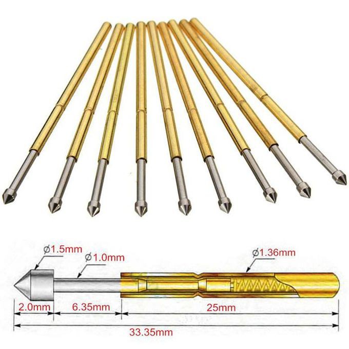 Kim test mạch P100 Các mã P100-E2 P100-F1 P100-Q2 Vỏ kim R100-4W PA100-E2