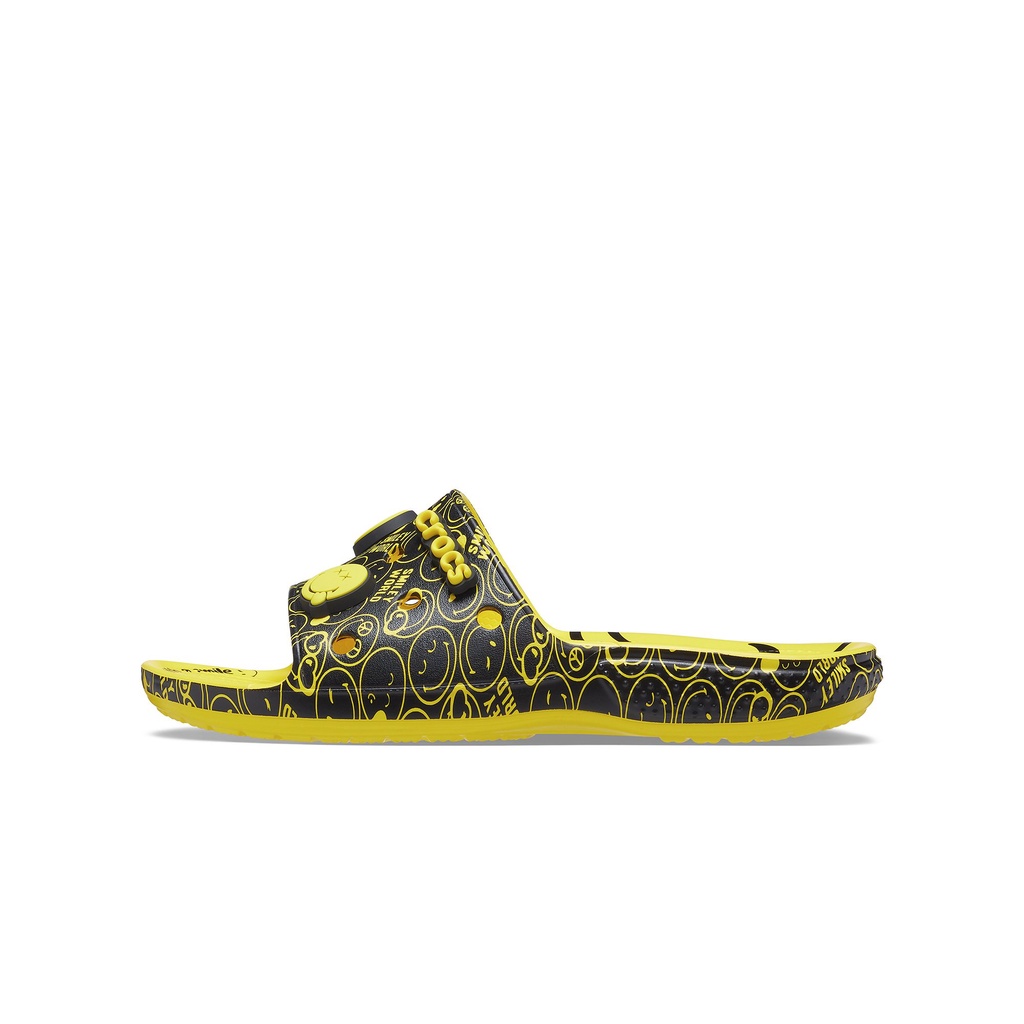 Dép Quai Ngang Unisex Crocs Smiley Classic 207123-7B3