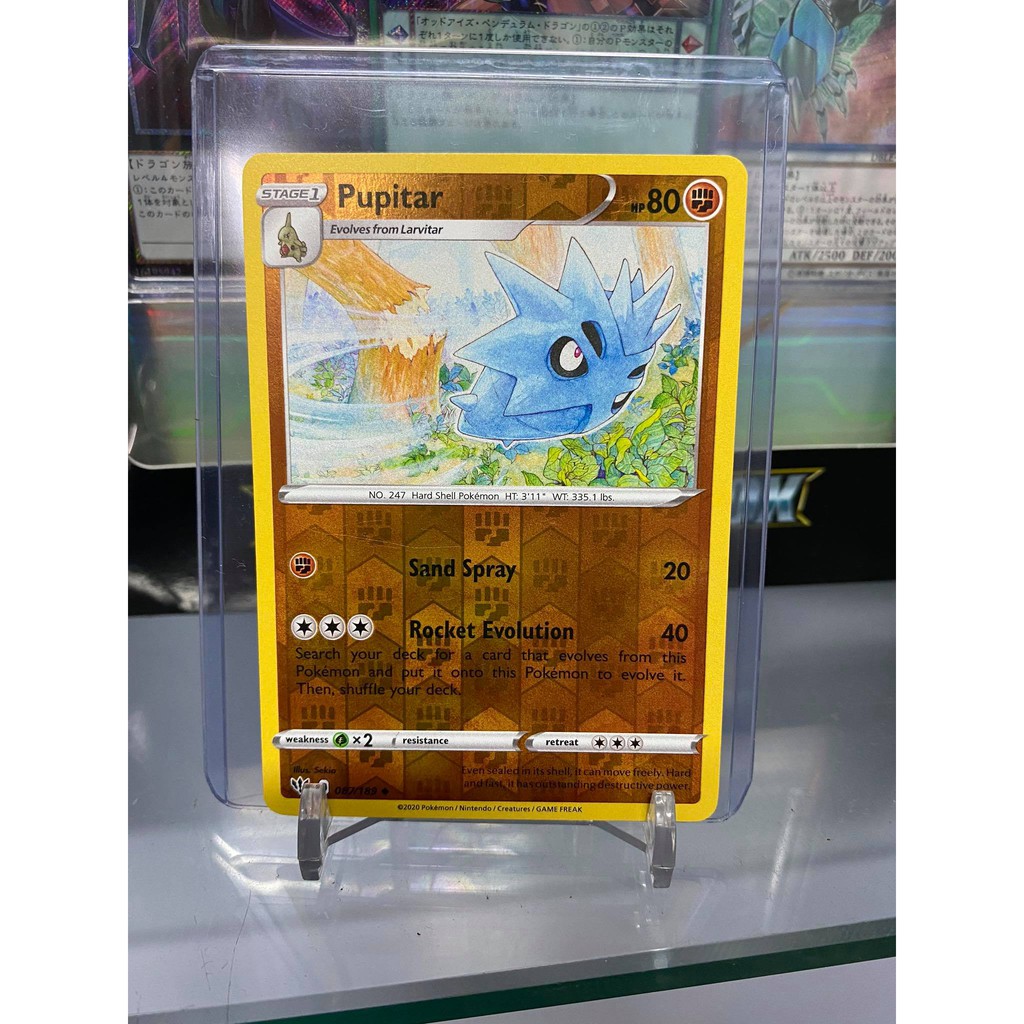 [ Dưa Hấu Yugioh ] Lá bài thẻ bài Pokemon Pupitar