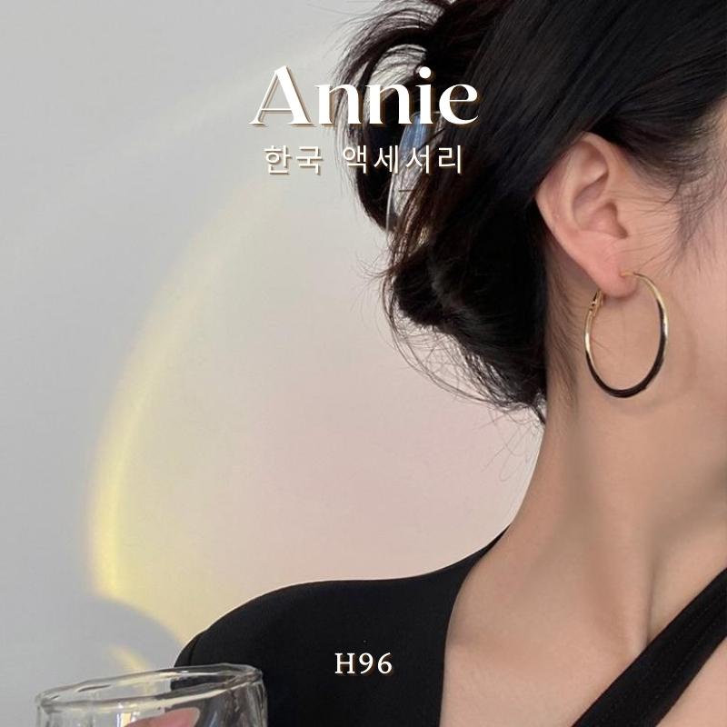 Bông tai tròn nhiều kiểu cá tính thời trang Hàn Quốc ANNIE