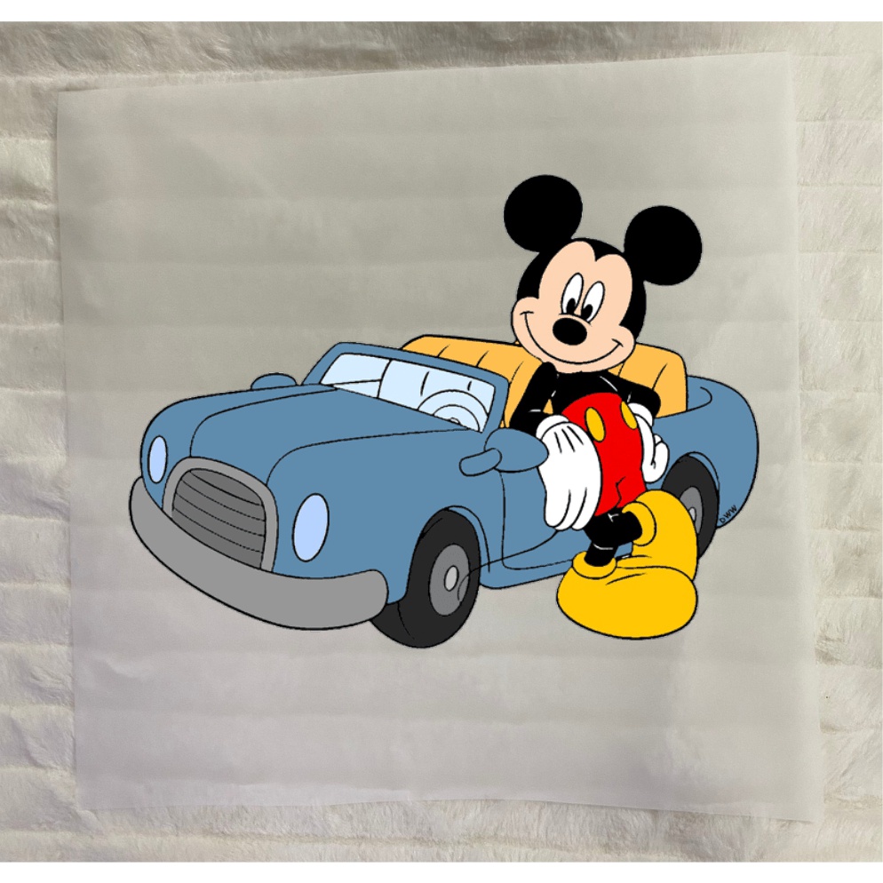 Hình in nhiệt  dán áo mickey mouse đa dạng mẫu mã