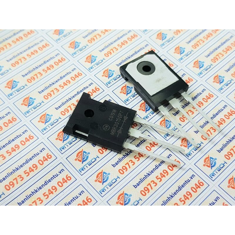 [Combo 2 chiếc] MBR30150PT 30CPQ150 Diode chỉnh lưu Schottky 150V 30ATO-247