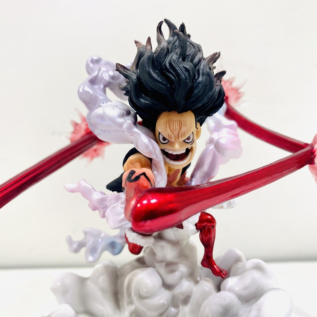 Mô Hình Luffy mũ rơm Gear 4 Snake Man Cao 11cm - Figure Tượng Monkey D.Luffy Vua Hải Tặc
