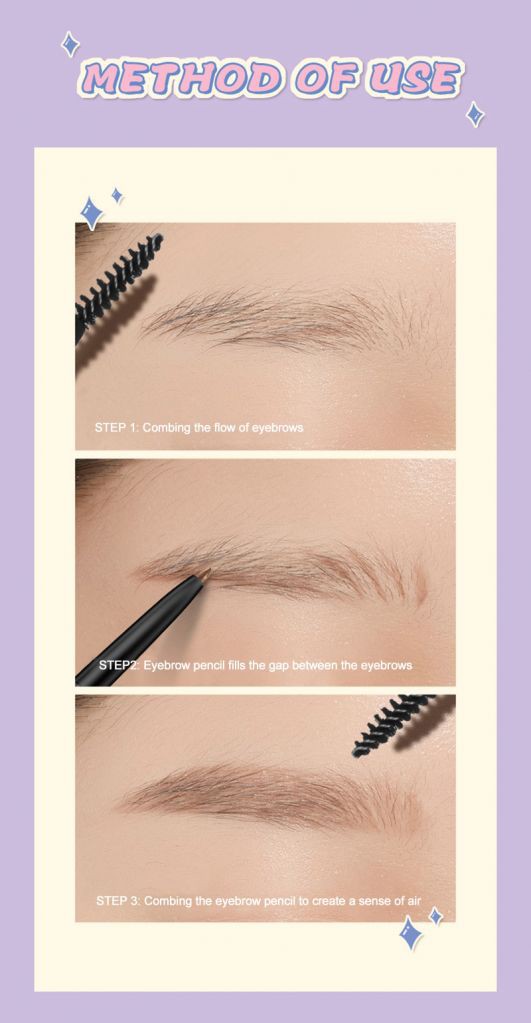 [Hàng mới về] Bút kẻ lông mày tự nhiên chống thấm nước và mồ hôi | BigBuy360 - bigbuy360.vn