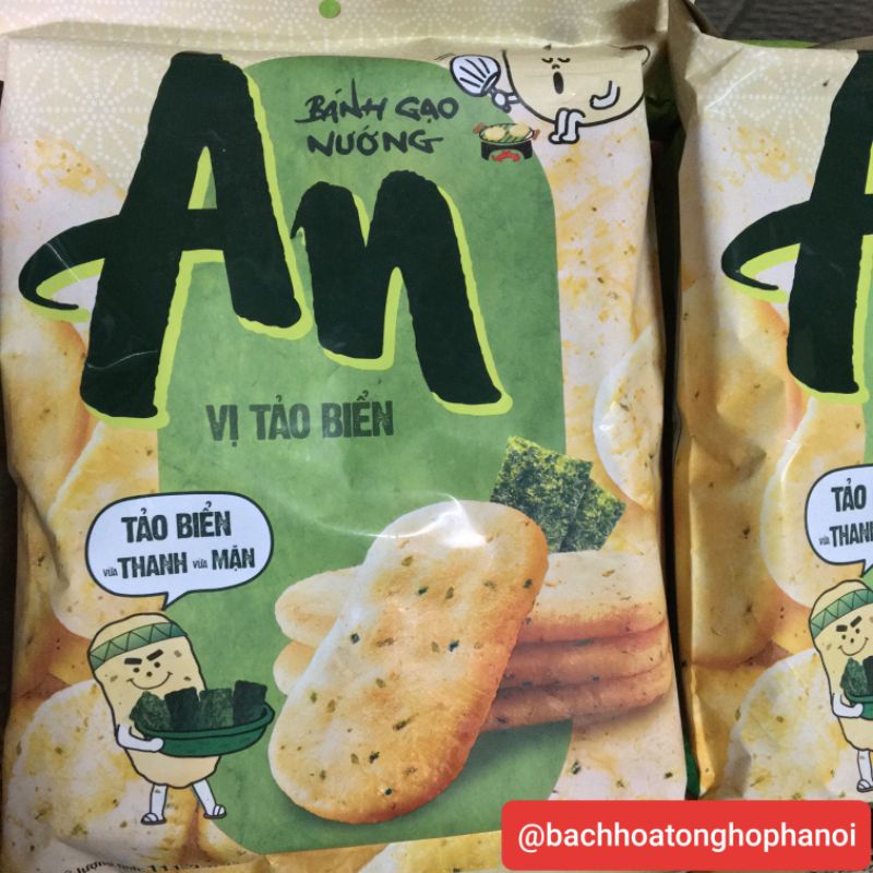 Bánh gạo nướng An vị tảo biển gói (111,3g) hạn sử dụng 6 tháng kể từ NSX