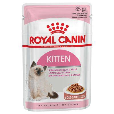 súp pate royal canin kitten dành cho mèo con 85gr (gravy - loaf - jelly )