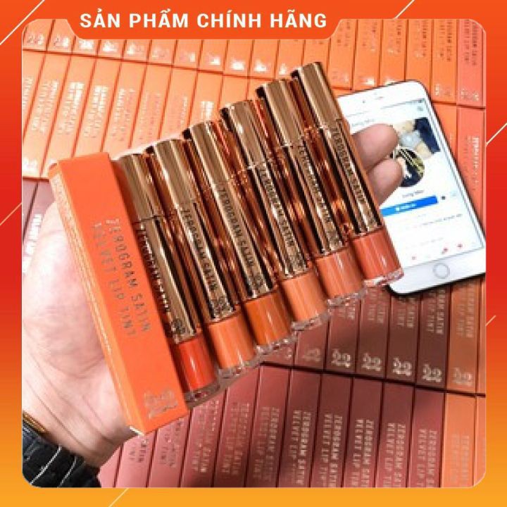 [ 2021] Son Kem Lì Chosungah 22 Zerogram Satin Velvet Lip Tint | BigBuy360 - bigbuy360.vn
