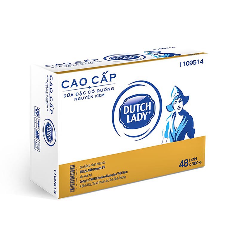 Sữa đặc Dutch Lady Cao Cấp lon 380g