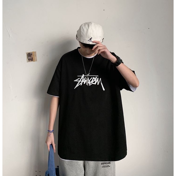 Áo thun tay lỡ nam nữ, áo phông unisex form rộng oversize D130 | BigBuy360 - bigbuy360.vn