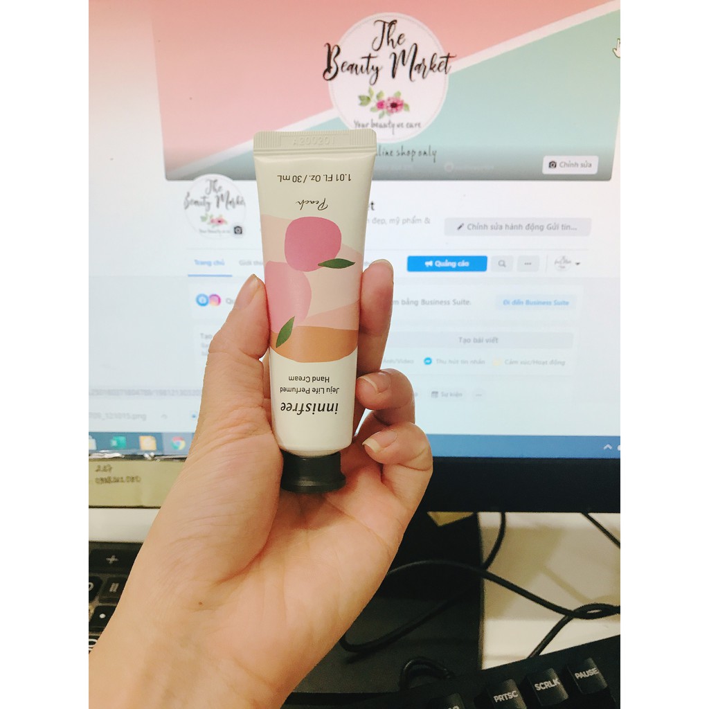 Kem Dưỡng Da Tay Hương Nước Hoa Innisfree Jeju Life Perfumed Hand Cream 30ml