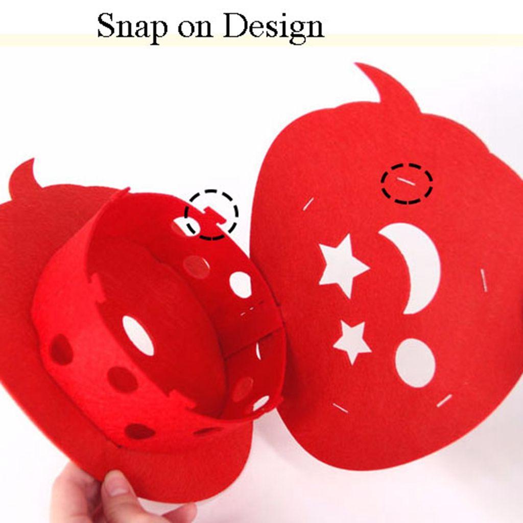 YIYU 1 Lồng Đèn Bằng Vải Không Dệt Thủ Công Họa Tiết Động Vật Hoạt Hình Phong Cách Trung Hoa Dễ Thương Trang Trí Lễ Hội