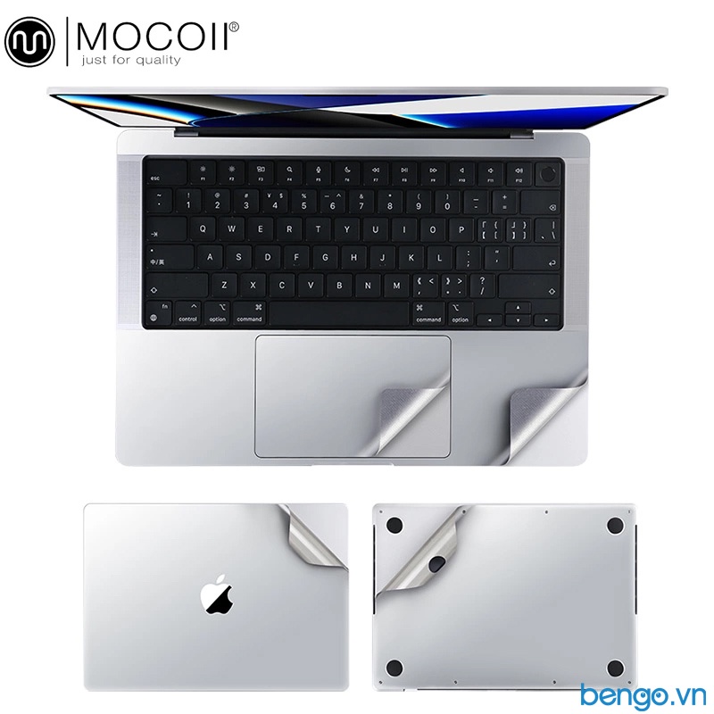 Bộ Dán Full MOCOLL 5 In 1 Cho Macbook Pro 14&quot;/16&quot; 2021
