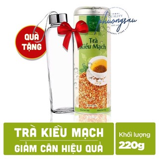 TRÀ KIỀU MẠCH GIẢM CÂN _ Tặng bình nước lớn 530 ml