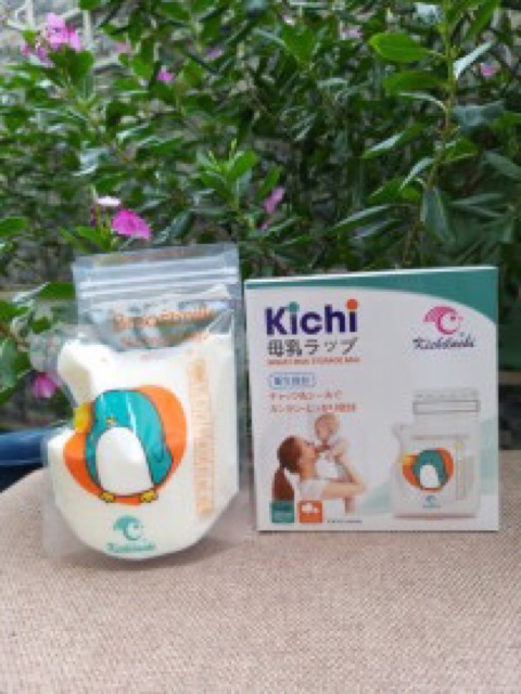 Túi trữ sữa kichi hộp 50 túi 250ml