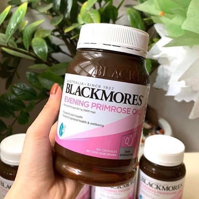 🍀🌼  Tinh dầu hoa anh thảo Blackmores Evening Primrose Oil 190 viên của ÚC🌼🍀