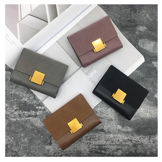 (New Arrival) Ví ngắn da phối da lộn mới nhất 2018