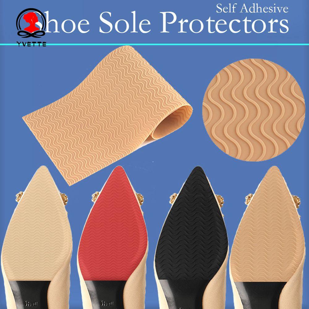1 Cặp Đế Silicone Dán Đế Giày Cao Gót Chống Trượt Nhiều Màu Sắc Cho Nữ