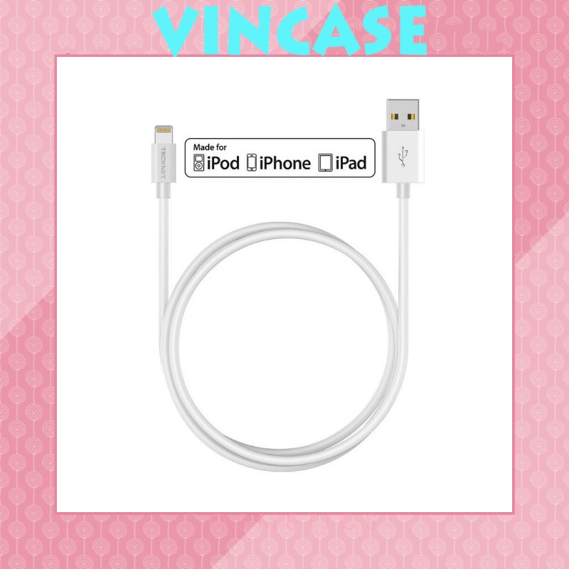 Dây sạc iphone lighting CHÍNH HÃNG FOXCONN cho iPhone iPad iPod - vincase A4-7 :