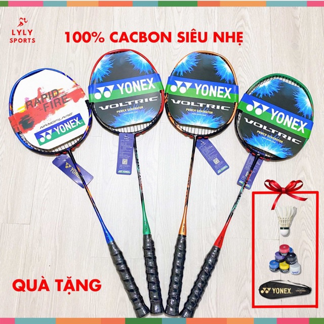 Vợt Cầu Lông Yonex Cao cấp khung Cacbon Đan Dây Tốt 9.5kg - LYLYSPORTS