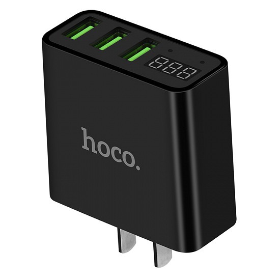 ( Giá Ưu Đãi ) Combo Củ Sạc Hoco C15 Có Đèn Led Và Cáp Sạc Hoco X14 - Cặp Đôi Hoàn Hảo ( Mức Giá Tri Ân Khách Hàng )