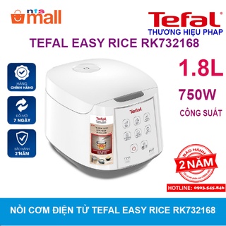 Nồi cơm điện tử tefal easy rice rk732168 1.8l 750w