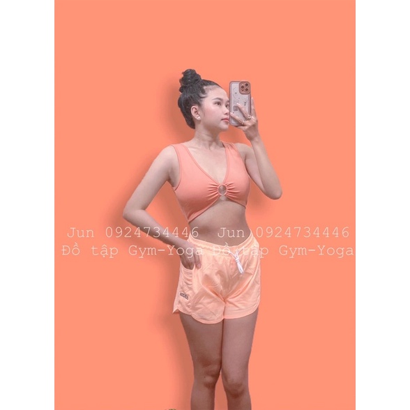 Áo Bra Khoen Tròn Siêu Sexy Hot Trend tập gym yoga