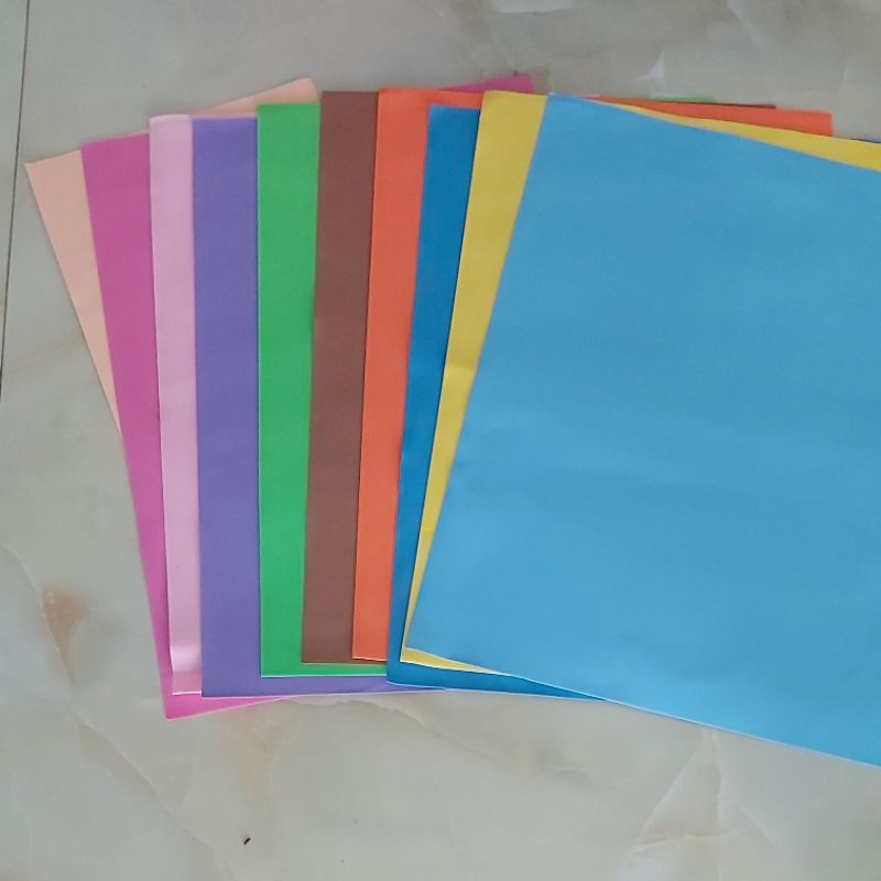 Combo 10 tờ giấy xốp các màu 40*60cm