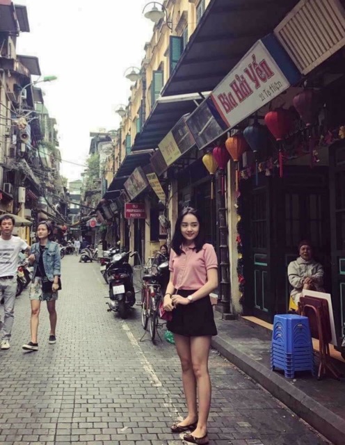 Áo phông nữ POLO Uni.qlo chính hãng