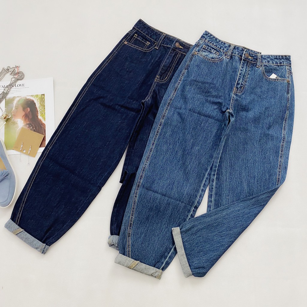 (LOẠI 1) QUẦN BOYFRIEND SLOUCHY STRA