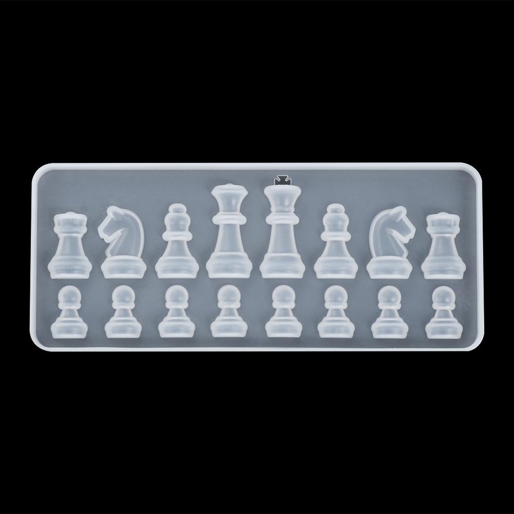 Khuôn Làm Bánh Hình Quân Cờ Vua Độc Đáo|Khuôn Silicon Làm Kẹo Đường Trang Sức