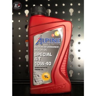 NHỚT ALPINE SPECIAL 4T 10W40 1L NHẬP KHẨU GERMANY ( ĐỨC ) DÀNH CHO XE SỐ
