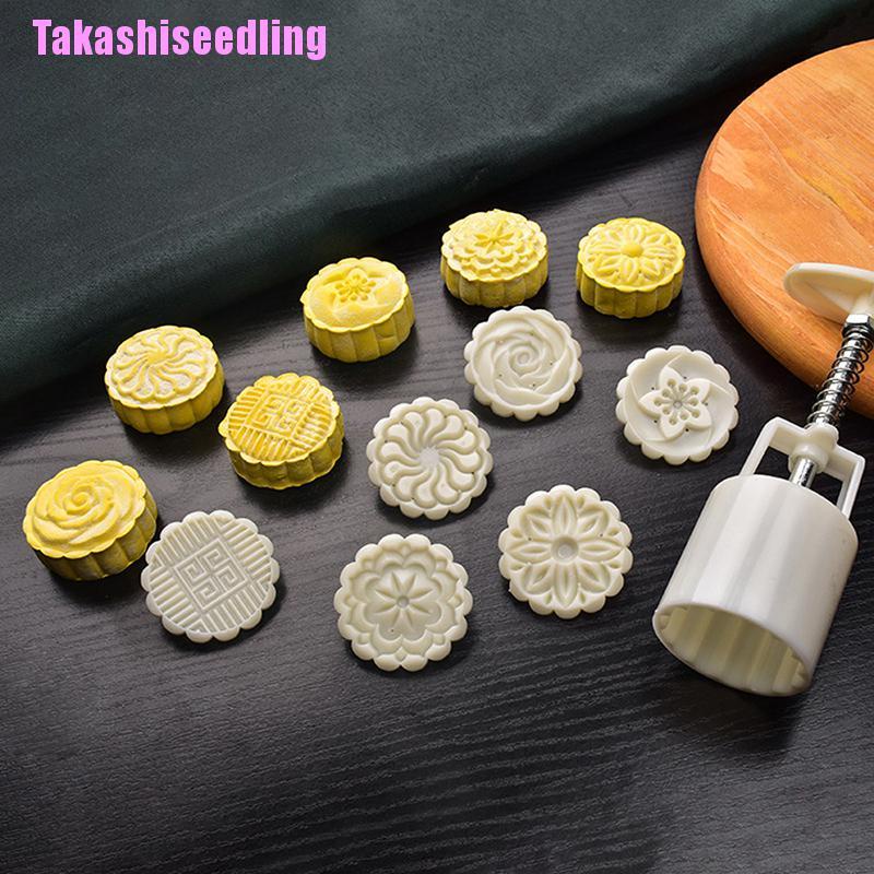 Khuôn Làm Bánh Trung Thu Hình Bông Hoa Xinh Xắn