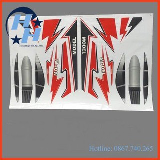 Decal trang trí máy bay Su27 maybayrc maybayrc