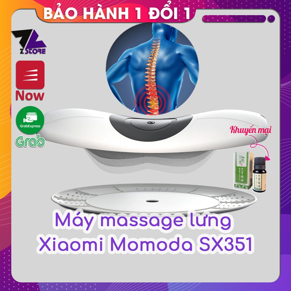 [Mã 252FMCGSALE giảm 8% đơn 500K] Máy massage lưng Xiaomi Momoda SX351 - massage eo