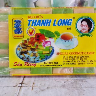Kẹo dừa thanh long bến tre