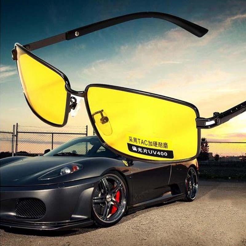 Kính mát phân cực chống lóa khi lái xe ban đêm dành cho nam