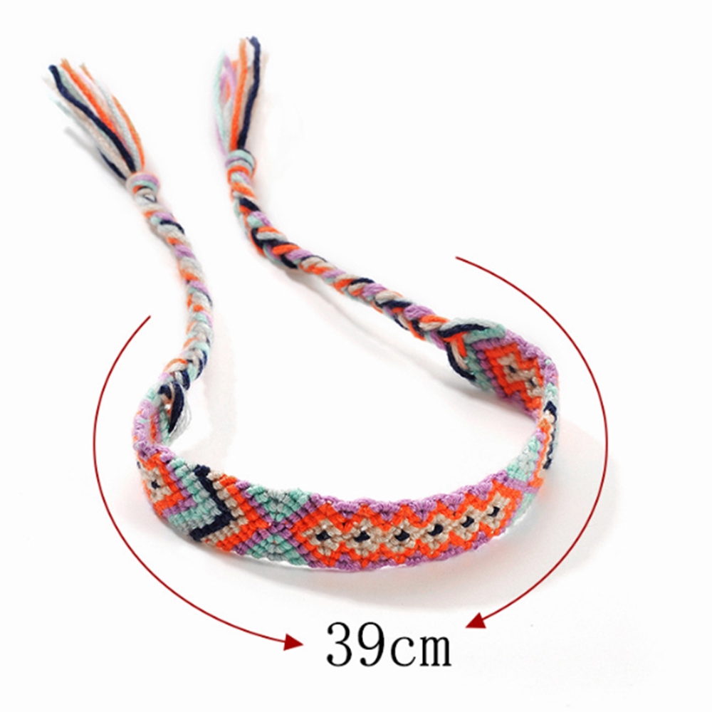 [Mã FA35 giảm 35K đơn 100K] Vòng tay dây cotton nhiều lớp đính trang trí nhiều kiểu dáng | BigBuy360 - bigbuy360.vn