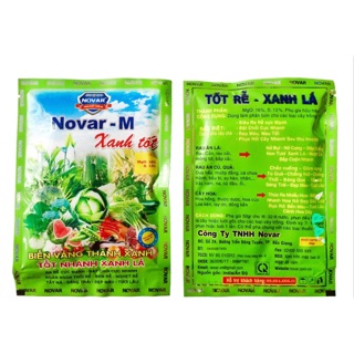 Phân Bón NOVAR - M Biến Vàng Thành Xanh