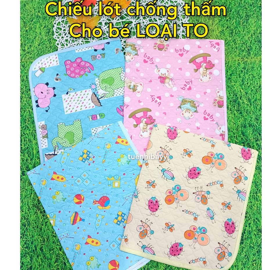 Chiếu lót chống thấm cho bé loại to