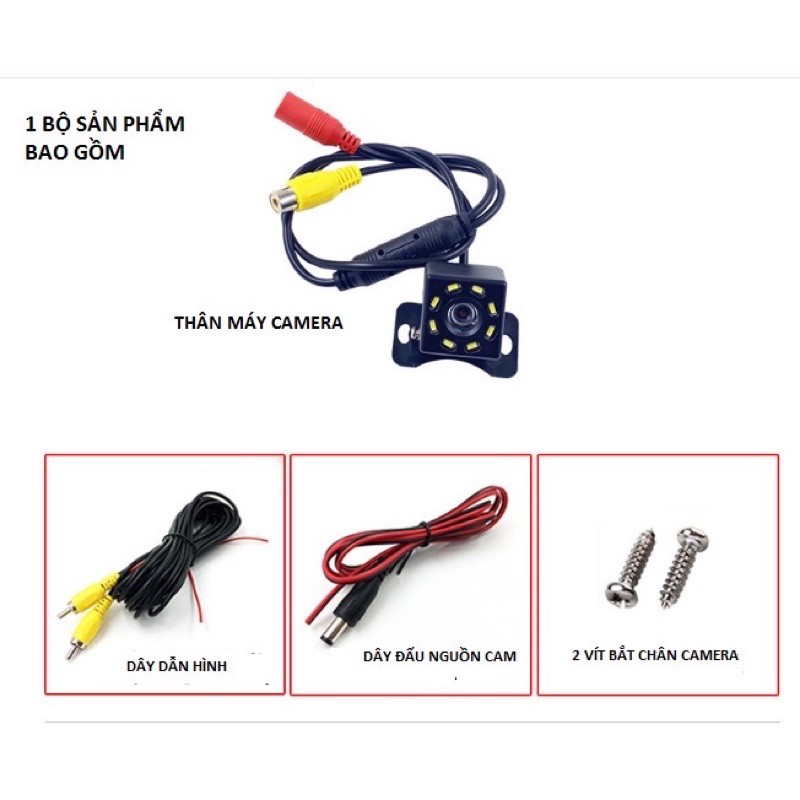 Mắt camera lùi , màn hình hiển thị 4,3 inch cho oto | BigBuy360 - bigbuy360.vn