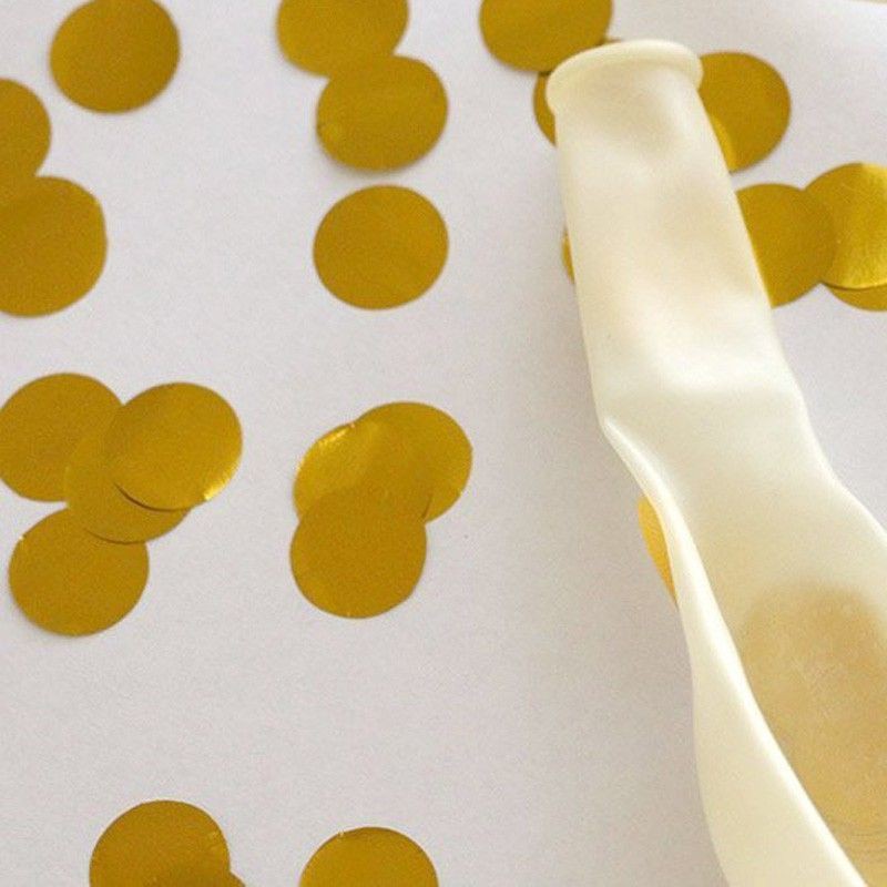 Set 5 bóng trong kèm hạt confetti