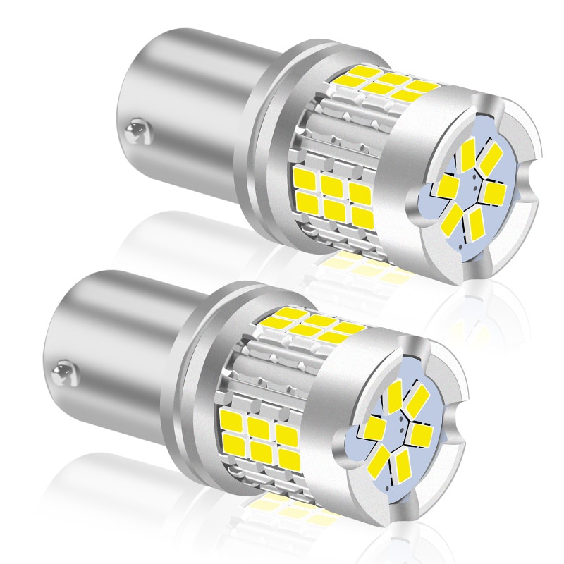 1 Đèn LED Phanh 1156 BA15S P21W 1157 P21 / 5W BAY15D BAU15S PY21W 30smd Cho Xe Hơi