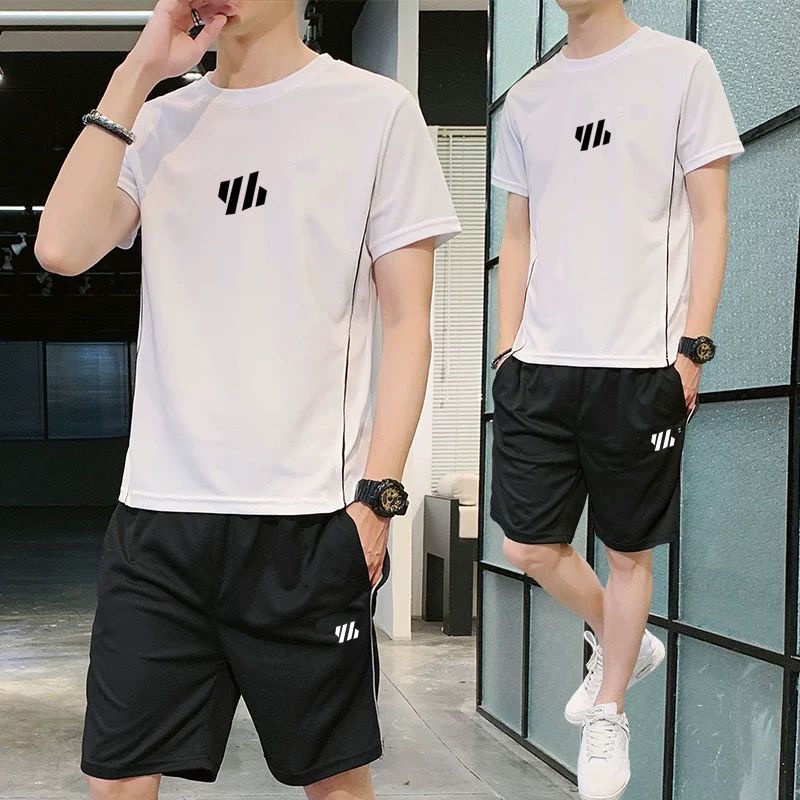 Sports suit short sleeve T-shirt loose training fitness clothes
