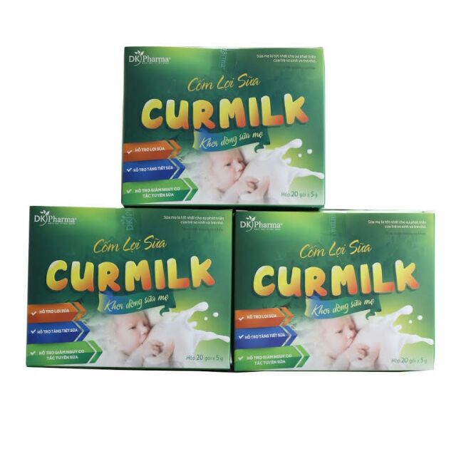 Cốm lợi sữa Curmilk (Date 2021)