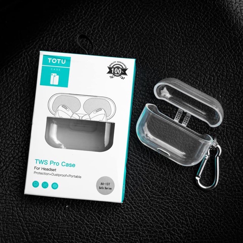Vỏ ốp chống sốc Totu cho EPod Pro 2 3 trong suốt chính hãng Newseal