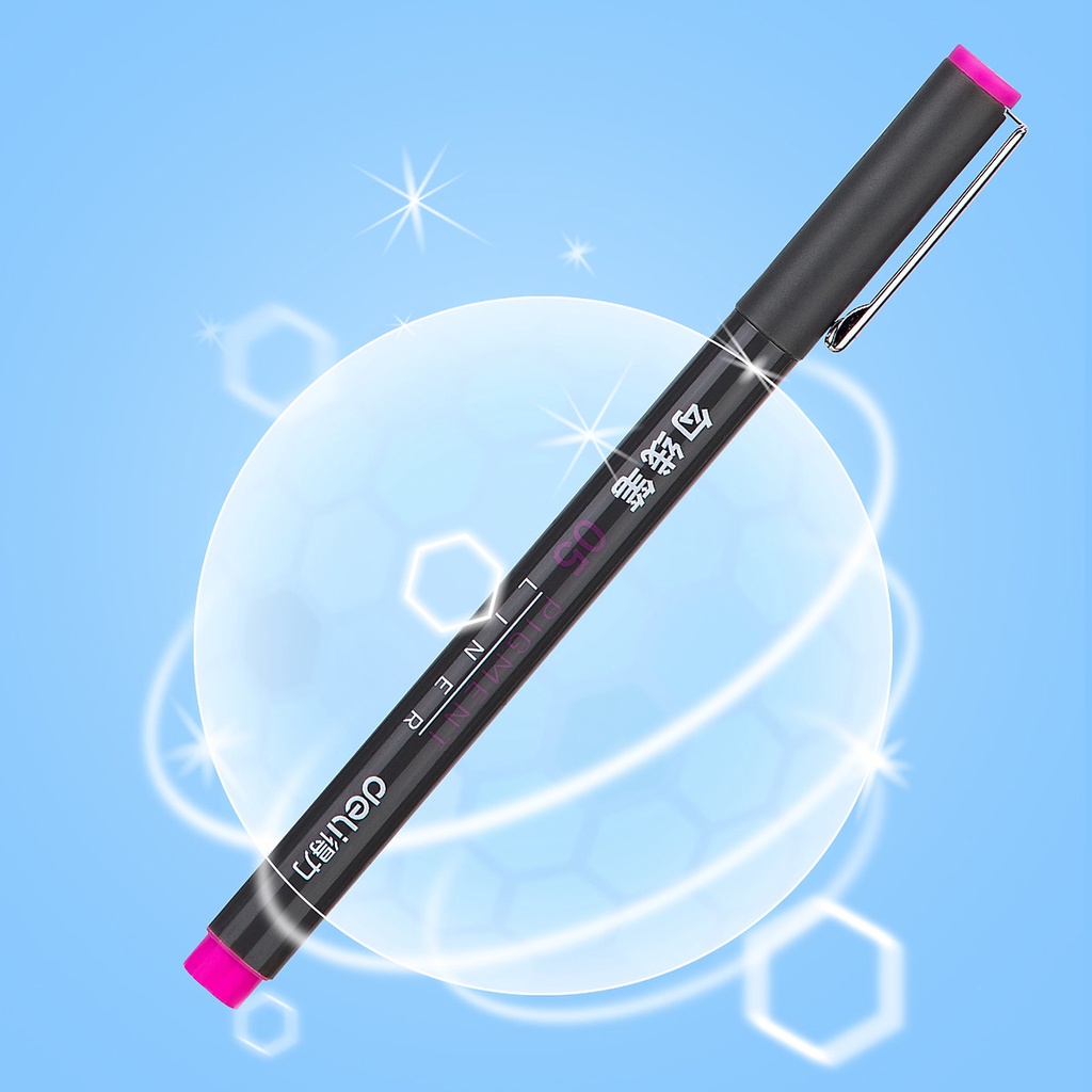 Combo Bút đi nét 0.28/0.45mm và 0.5mm gồm 6/9/12 màu