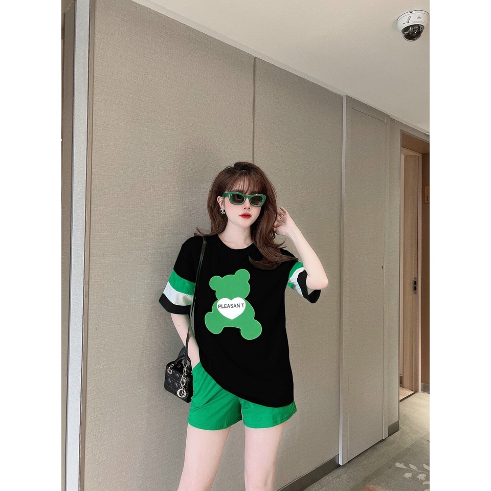 BỘ SHORT IN THÊU 3D CAO CẤP TT025 _HÀNG XUẤT NHẬT-HÀN