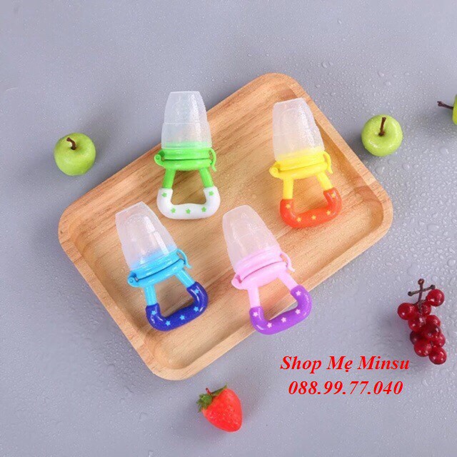 Túi nhai ăn dặm cho bé silicon