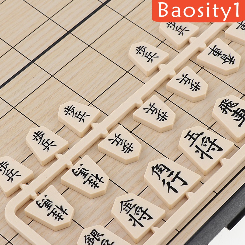 [Baosity1] Bộ Bàn Cờ Nhật Bản Bằng Nhựa Kèm Hộp Đựng